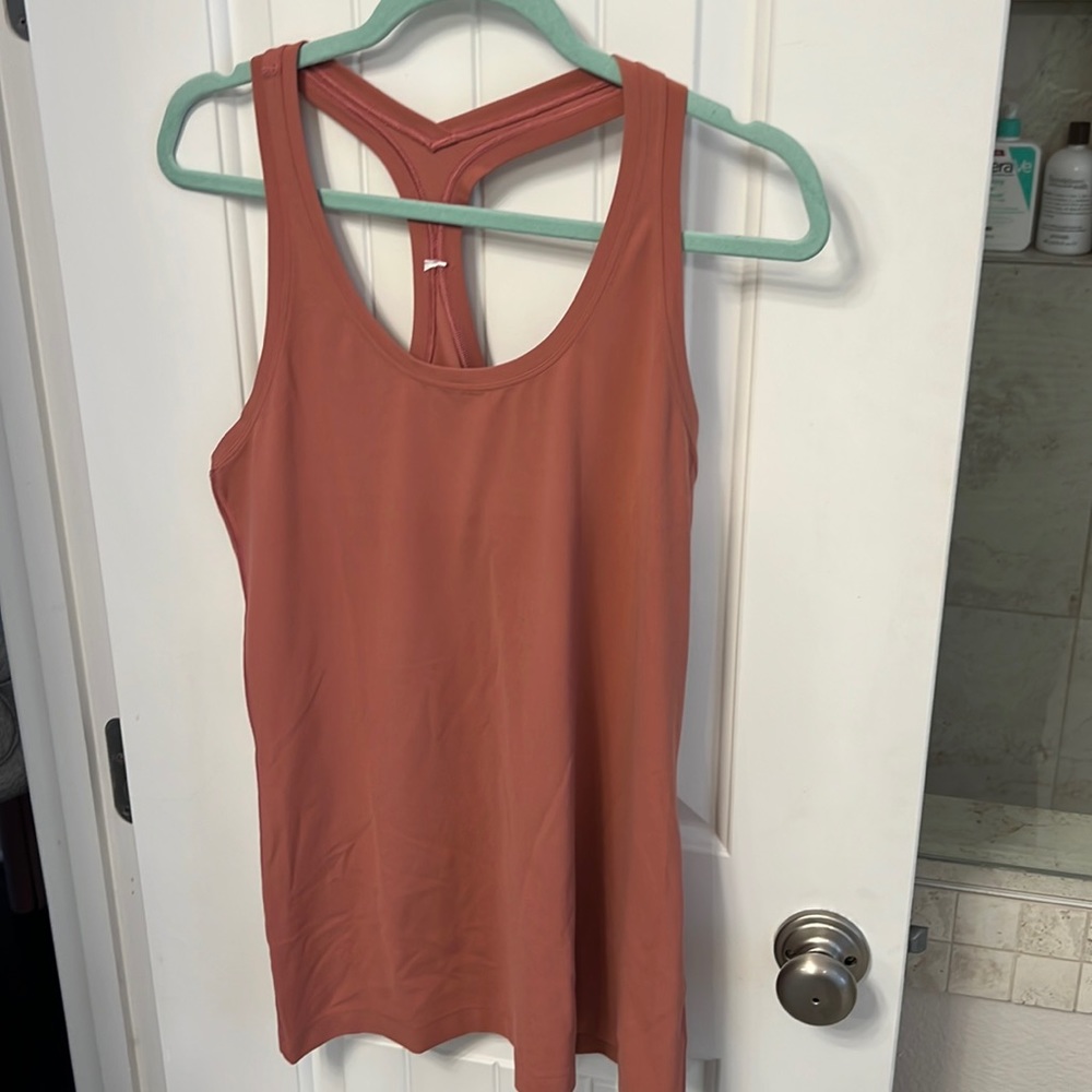 Lululemon Nulu Racerback Tank top Size 14